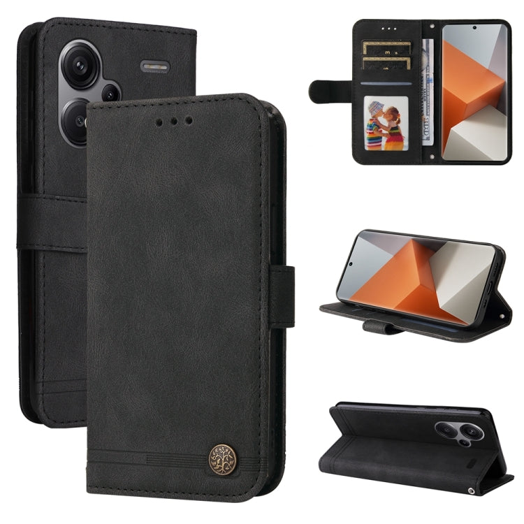 Skin Feel Life Tree Metal Button Leather Phone Case, For Xiaomi Redmi 13C 4G, For Xiaomi Redmi Note13 Pro+ 5G Global, For Xiaomi Redmi Note13 Pro 5G Global, For Xiaomi 13T / Redmi K60 Ultra, For Xiaomi Redmi K70 / K70 Pro, For Xiaomi Redmi Poco F5     ...