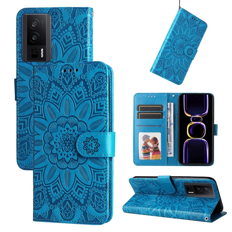 Embossed Sunflower Leather Phone Case, For Xiaomi Redmi Note13 Pro+ 5G Global, For Xiaomi Redmi Note13 Pro 5G Global, For Xiaomi 13T / Redmi K60 Ultra, For Xiaomi Redmi K70 / K70 Pro, For Xiaomi Redmi Poco F5, For Xiaomi Redmi K60 / K60 Pro            ...