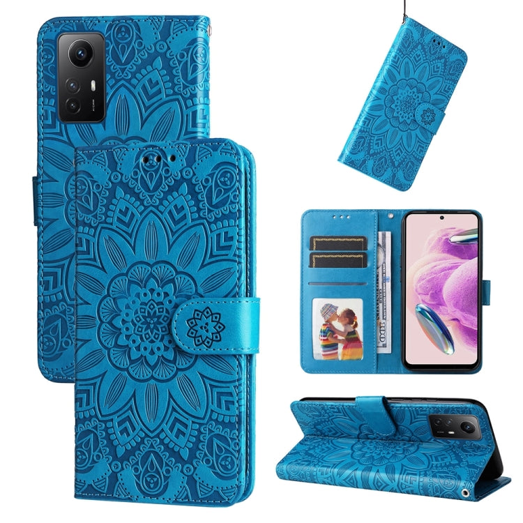 Embossed Sunflower Leather Phone Case, For Xiaomi Redmi Note13 Pro+ 5G Global, For Xiaomi Redmi Note13 Pro 5G Global, For Xiaomi 13T / Redmi K60 Ultra, For Xiaomi Redmi K70 / K70 Pro, For Xiaomi Redmi Poco F5, For Xiaomi Redmi K60 / K60 Pro            ...