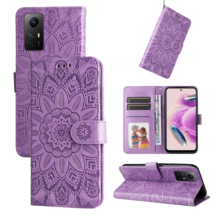Embossed Sunflower Leather Phone Case, For Xiaomi Redmi Note13 Pro+ 5G Global, For Xiaomi Redmi Note13 Pro 5G Global, For Xiaomi 13T / Redmi K60 Ultra, For Xiaomi Redmi K70 / K70 Pro, For Xiaomi Redmi Poco F5, For Xiaomi Redmi K60 / K60 Pro            ...