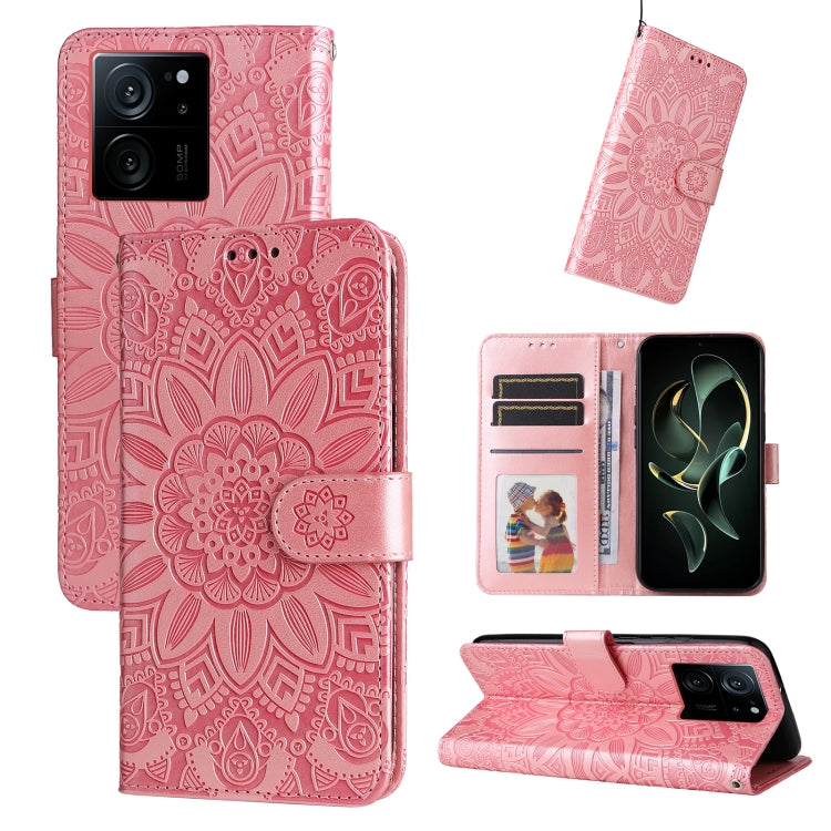 Embossed Sunflower Leather Phone Case, For Xiaomi Redmi Note13 Pro+ 5G Global, For Xiaomi Redmi Note13 Pro 5G Global, For Xiaomi 13T / Redmi K60 Ultra, For Xiaomi Redmi K70 / K70 Pro, For Xiaomi Redmi Poco F5, For Xiaomi Redmi K60 / K60 Pro            ...
