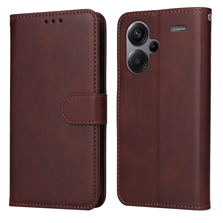 Classic Calf Texture Flip Leather Phone Case, For Xiaomi Redmi 13C 4G, For Xiaomi Redmi Note13 Pro+ 5G Global, For Xiaomi Redmi Note13 Pro 5G Global, For Xiaomi 13T / Redmi K60 Ultra, For Xiaomi Redmi K70 / K70 Pro, For Xiaomi Redmi Poco F5            ...