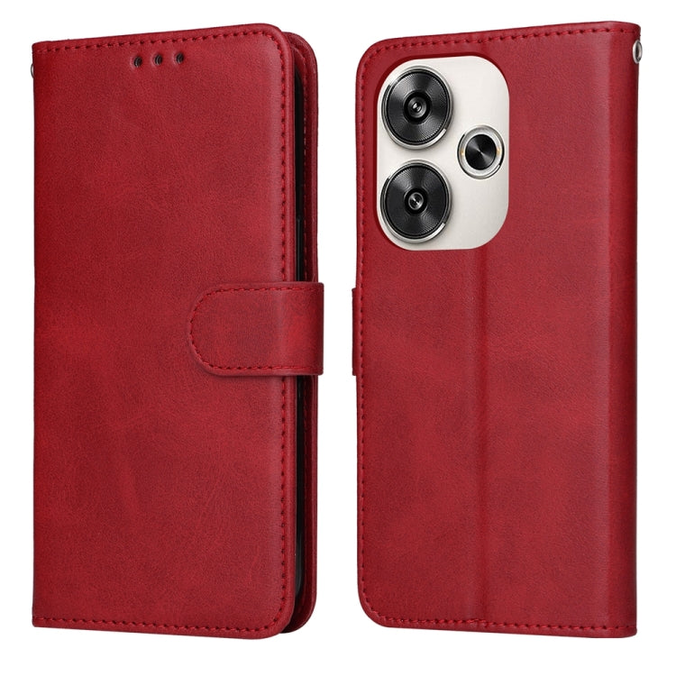 Classic Calf Texture Flip Leather Phone Case, For Xiaomi Poco F6, For Xiaomi Redmi A3, For Xiaomi Redmi Note13 Pro 4G Global/Poco M6 Pro 4G, For Xiaomi Redmi Note13 4G, For Xiaomi Redmi K70E, For Xiaomi 14 Ultra, For Xiaomi 14 Pro, For Xiaomi 14       ...