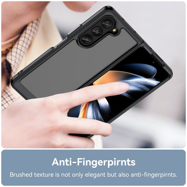 Colorful Series Acrylic + TPU Phone Case, For Samsung Galaxy Z Fold5