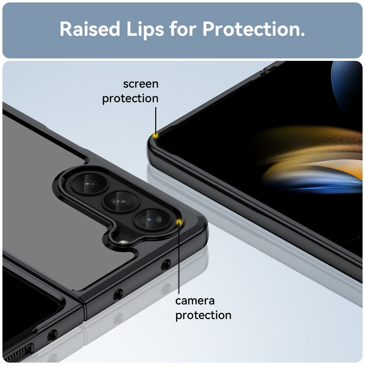 Colorful Series Acrylic + TPU Phone Case, For Samsung Galaxy Z Fold5
