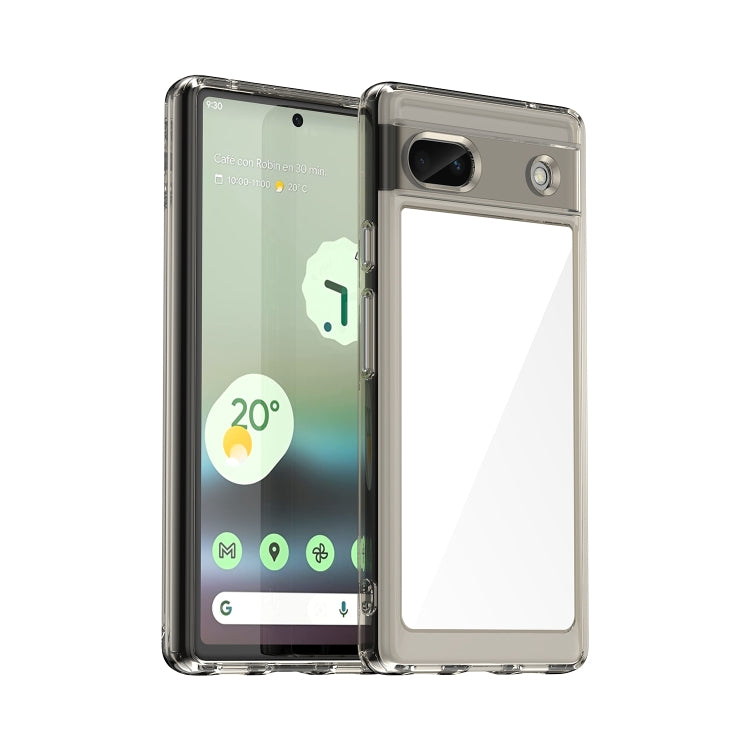 Colorful Series Acrylic + TPU Phone Case, For Google Pixel Fold, For Google Pixel 6A