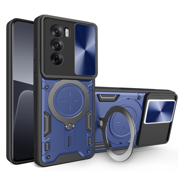 CD Texture Sliding Camshield Magnetic Holder Phone Case, For OPPO F29 5G Global, For OPPO A5 Pro 5G Global, For OPPO Find X8, For OPPO A3x 5G India / A3x 4G, For OPPO Reno12 F 5G Global, For OPPO A3 Pro 5G India, For OPPO Reno12 Pro 5G Global          ...