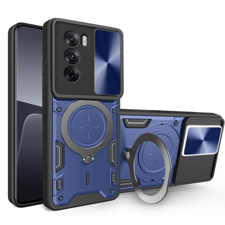 CD Texture Sliding Camshield Magnetic Holder Phone Case, For OPPO F29 5G Global, For OPPO A5 Pro 5G Global, For OPPO Find X8, For OPPO A3x 5G India / A3x 4G, For OPPO Reno12 F 5G Global, For OPPO A3 Pro 5G India, For OPPO Reno12 Pro 5G Global          ...