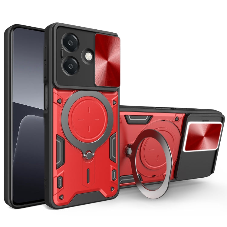 CD Texture Sliding Camshield Magnetic Holder Phone Case, For OPPO F29 5G Global, For OPPO A5 Pro 5G Global, For OPPO Find X8, For OPPO A3x 5G India / A3x 4G, For OPPO Reno12 F 5G Global, For OPPO A3 Pro 5G India, For OPPO Reno12 Pro 5G Global          ...