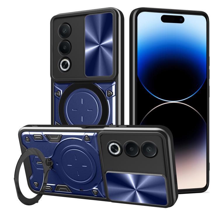 CD Texture Sliding Camshield Magnetic Holder Phone Case, For OPPO F29 5G Global, For OPPO A5 Pro 5G Global, For OPPO Find X8, For OPPO A3x 5G India / A3x 4G, For OPPO Reno12 F 5G Global, For OPPO A3 Pro 5G India, For OPPO Reno12 Pro 5G Global          ...