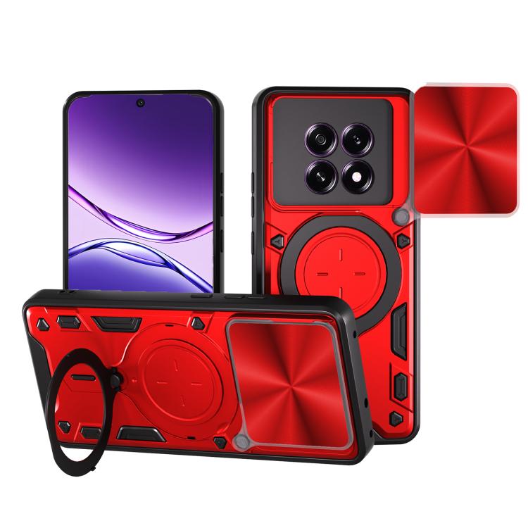CD Texture Sliding Camshield Magnetic Holder Phone Case, For OPPO F29 Pro 5G Global, For OPPO F29 5G Global, For OPPO A5 Pro 5G Global, For OPPO Find X8, For OPPO A3x 5G India / A3x 4G, For OPPO Reno12 F 5G Global, For OPPO A3 Pro 5G India             ...