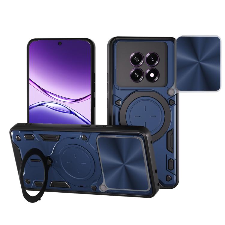 CD Texture Sliding Camshield Magnetic Holder Phone Case, For OPPO F29 Pro 5G Global, For OPPO F29 5G Global, For OPPO A5 Pro 5G Global, For OPPO Find X8, For OPPO A3x 5G India / A3x 4G, For OPPO Reno12 F 5G Global, For OPPO A3 Pro 5G India             ...