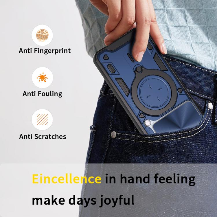 CD Texture Sliding Camshield Magnetic Holder Phone Case, For OPPO F29 Pro 5G Global, For OPPO F29 5G Global, For OPPO A5 Pro 5G Global, For OPPO Find X8, For OPPO A3x 5G India / A3x 4G, For OPPO Reno12 F 5G Global, For OPPO A3 Pro 5G India             ...