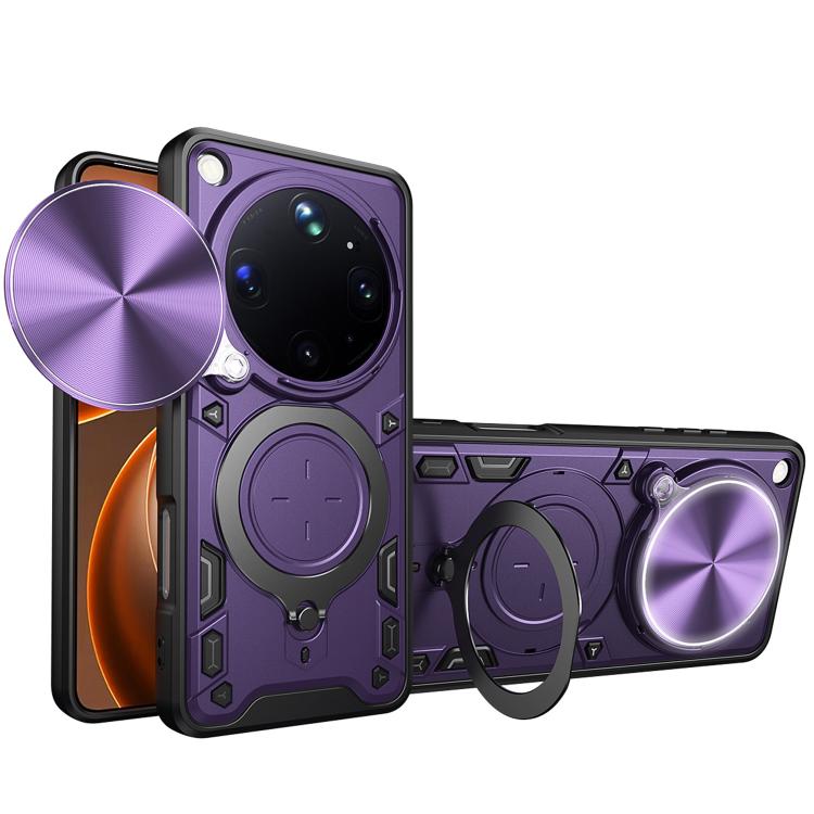 CD Texture Sliding Camshield Magnetic Holder Phone Case, For OPPO Find X9 Ultra, For OPPO Find X9, For OPPO Find X9 Pro, For OPPO Reno14 F 5G Global, For OPPO A5 5G Global / A5x 5G, For OPPO Reno14 5G Global, For OPPO A59 5G Global                     ...