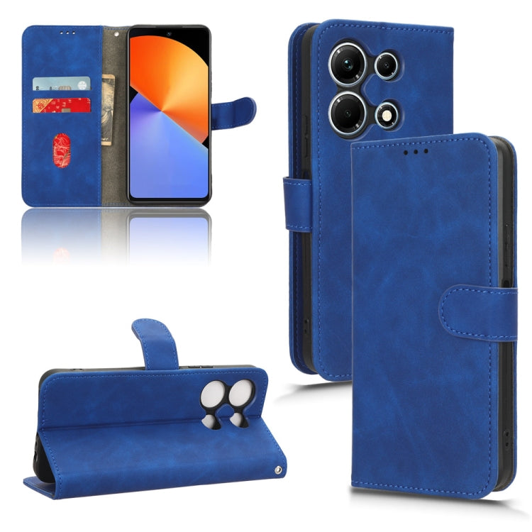 Skin Feel Magnetic Flip Leather Phone Case, For Infinix Note 30i, For Infinix Note 30, For Infinix Note 30 4G, For Infinix Note 30 VIP