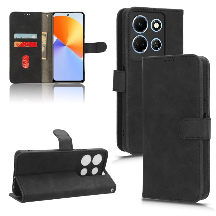 Skin Feel Magnetic Flip Leather Phone Case, For Infinix Note 30i, For Infinix Note 30, For Infinix Note 30 4G, For Infinix Note 30 VIP