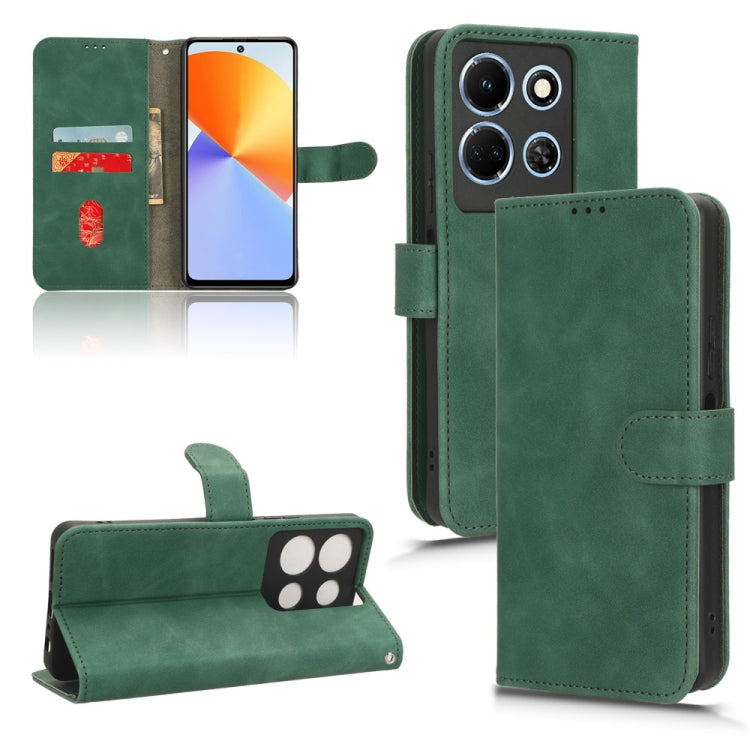 Skin Feel Magnetic Flip Leather Phone Case, For Infinix Note 30i, For Infinix Note 30, For Infinix Note 30 4G, For Infinix Note 30 VIP