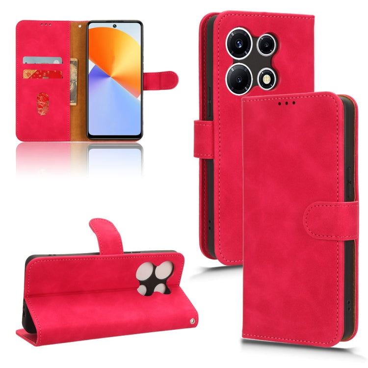 Skin Feel Magnetic Flip Leather Phone Case, For Infinix Note 30i, For Infinix Note 30, For Infinix Note 30 4G, For Infinix Note 30 VIP