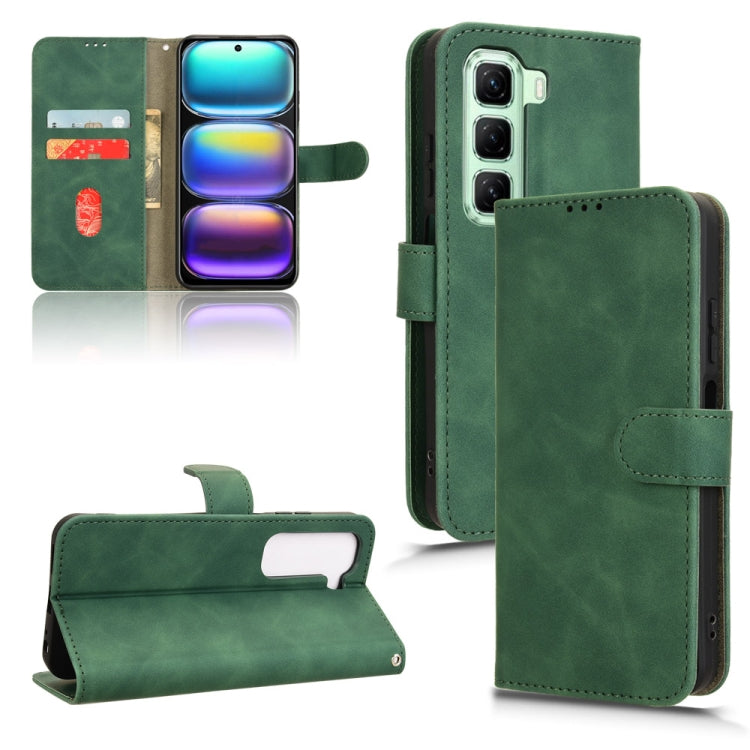 Skin Feel Magnetic Flip Leather Phone Case, For Infinix Note 50x, For Infinix Note 50 Pro 4G, For Infinix Hot 50 Pro, For Infinix Hot 50i / Smart 9, For Infinix Hot 50 Pro+, For Infinix Hot 50 4G, For Infinix Hot 50 5G, For Infinix Zero 40 4G          ...