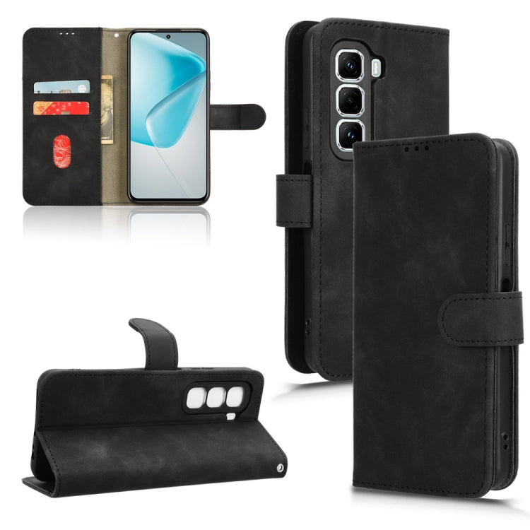 Skin Feel Magnetic Flip Leather Phone Case, For Infinix Note 50x, For Infinix Note 50 Pro 4G, For Infinix Hot 50 Pro, For Infinix Hot 50i / Smart 9, For Infinix Hot 50 Pro+, For Infinix Hot 50 4G, For Infinix Hot 50 5G, For Infinix Zero 40 4G          ...