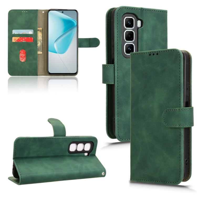 Skin Feel Magnetic Flip Leather Phone Case, For Infinix Note 50x, For Infinix Note 50 Pro 4G, For Infinix Hot 50 Pro, For Infinix Hot 50i / Smart 9, For Infinix Hot 50 Pro+, For Infinix Hot 50 4G, For Infinix Hot 50 5G, For Infinix Zero 40 4G          ...