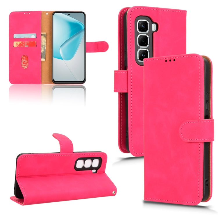 Skin Feel Magnetic Flip Leather Phone Case, For Infinix Note 50x, For Infinix Note 50 Pro 4G, For Infinix Hot 50 Pro, For Infinix Hot 50i / Smart 9, For Infinix Hot 50 Pro+, For Infinix Hot 50 4G, For Infinix Hot 50 5G, For Infinix Zero 40 4G          ...