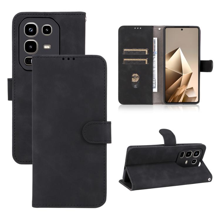 Skin Feel Magnetic Flip Leather Phone Case, For Infinix Note 50x, For Infinix Note 50 Pro 4G, For Infinix Hot 50 Pro, For Infinix Hot 50i / Smart 9, For Infinix Hot 50 Pro+, For Infinix Hot 50 4G, For Infinix Hot 50 5G, For Infinix Zero 40 4G          ...
