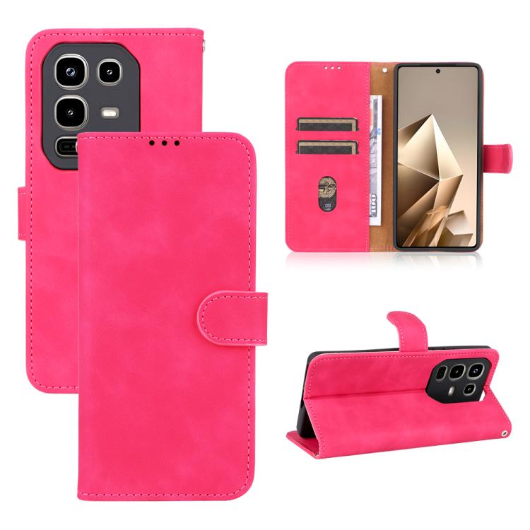 Skin Feel Magnetic Flip Leather Phone Case, For Infinix Note 50x, For Infinix Note 50 Pro 4G, For Infinix Hot 50 Pro, For Infinix Hot 50i / Smart 9, For Infinix Hot 50 Pro+, For Infinix Hot 50 4G, For Infinix Hot 50 5G, For Infinix Zero 40 4G          ...