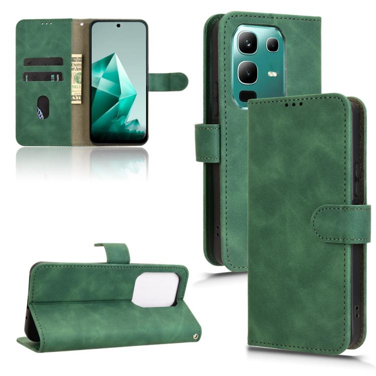 Skin Feel Magnetic Flip Leather Phone Case, For Infinix Note 50x, For Infinix Note 50 Pro 4G, For Infinix Hot 50 Pro, For Infinix Hot 50i / Smart 9, For Infinix Hot 50 Pro+, For Infinix Hot 50 4G, For Infinix Hot 50 5G, For Infinix Zero 40 4G          ...