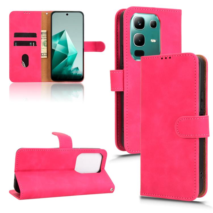Skin Feel Magnetic Flip Leather Phone Case, For Infinix Note 50x, For Infinix Note 50 Pro 4G, For Infinix Hot 50 Pro, For Infinix Hot 50i / Smart 9, For Infinix Hot 50 Pro+, For Infinix Hot 50 4G, For Infinix Hot 50 5G, For Infinix Zero 40 4G          ...