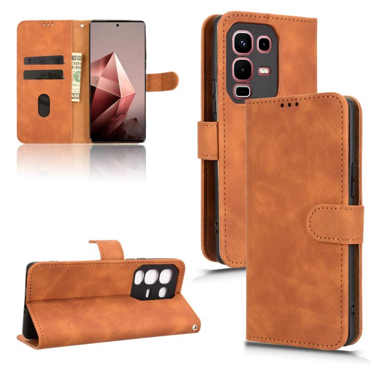 Skin Feel Magnetic Flip Leather Phone Case, For Infinix GT 50 Pro 5G, For Infinix Hot 70 4G, For Infinix Note 60 Ultra 5G, For Infinix Note Edge 5G, For Infinix Hot 60 5G, For Infinix Hot 60 Pro+ 4G, For Infinix Hot 60 Pro 4G, For Infinix Smart 10 Plus...