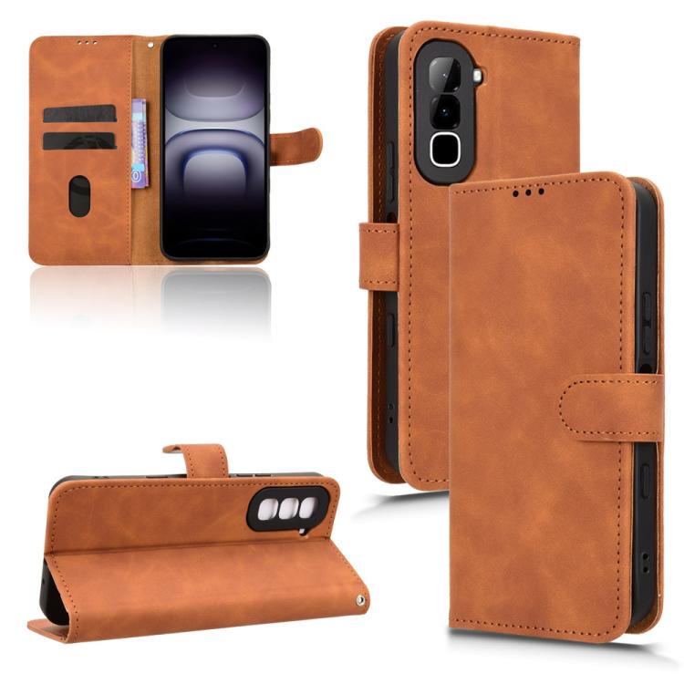 Skin Feel Magnetic Flip Leather Phone Case, For Infinix GT 50 Pro 5G, For Infinix Hot 70 4G, For Infinix Note 60 Ultra 5G, For Infinix Note Edge 5G, For Infinix Hot 60 5G, For Infinix Hot 60 Pro+ 4G, For Infinix Hot 60 Pro 4G, For Infinix Smart 10 Plus...