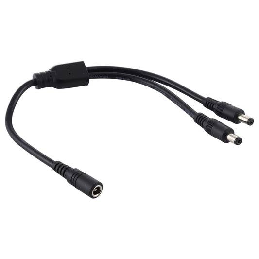 5.5 x 2.1mm Female to Male Plug DC Power Splitter Adapter Power Cable, 30cm, 70cm
