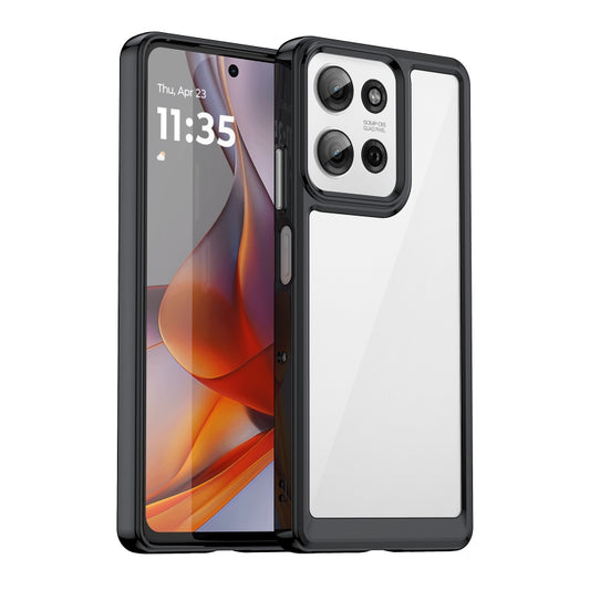 Colorful Series Acrylic Hybrid TPU Phone Case, For Motorola Moto G75 5G, For Motorola Moto S50, For Motorola Moto G35 5G, For Motorola Moto G55 5G, For Motorola Edge 50, For Motorola Edge 50 Neo, For Motorola S50 Neo, For Motorola Moto G85             ...