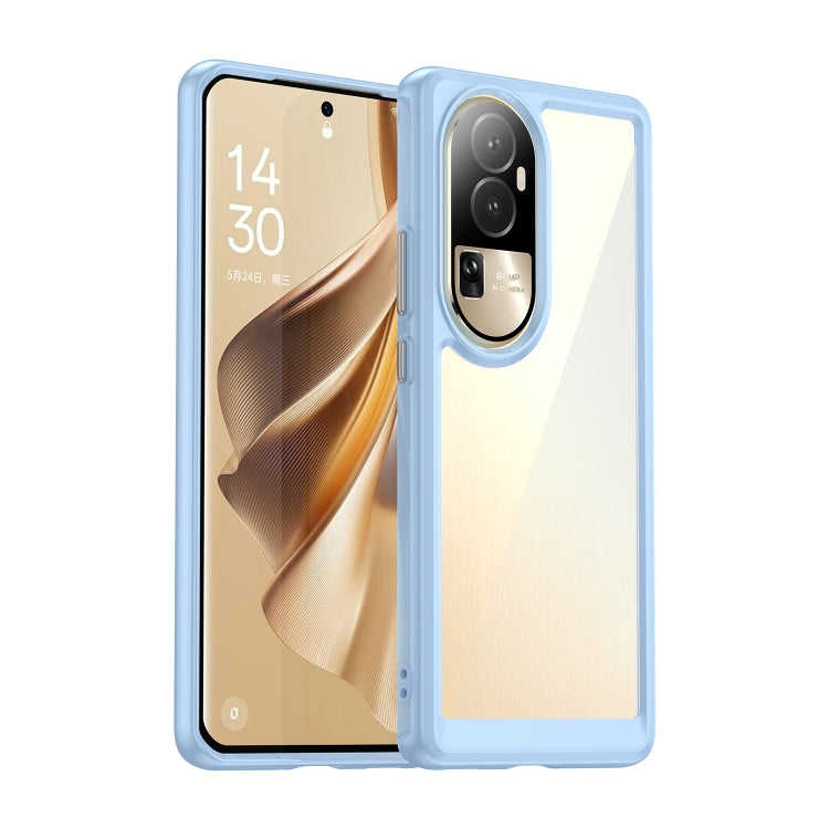 Colorful Series Acrylic + TPU Phone Case, For OPPO Reno10 Pro Global / Reno10 Global