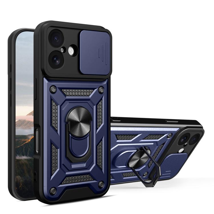 Sliding Camera Cover Design TPU+PC Phone Case, For iPhone 18 Pro, For iPhone 18 Pro Max, For iPhone 17e / 16e, For iPhone 17 Pro Max, For iPhone 17 Pro, For iPhone 17