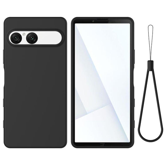 Solid Color Liquid Silicone Dropproof Full Coverage Phone Case, For Sony Xperia 10 VII, For Sony Xperia 1 VII, For Sony Xperia 10 VI, For Sony Xperia 1 VI, For Sony Xperia 5 V, For Sony Xperia 1 V, For Sony Xperia 10 V