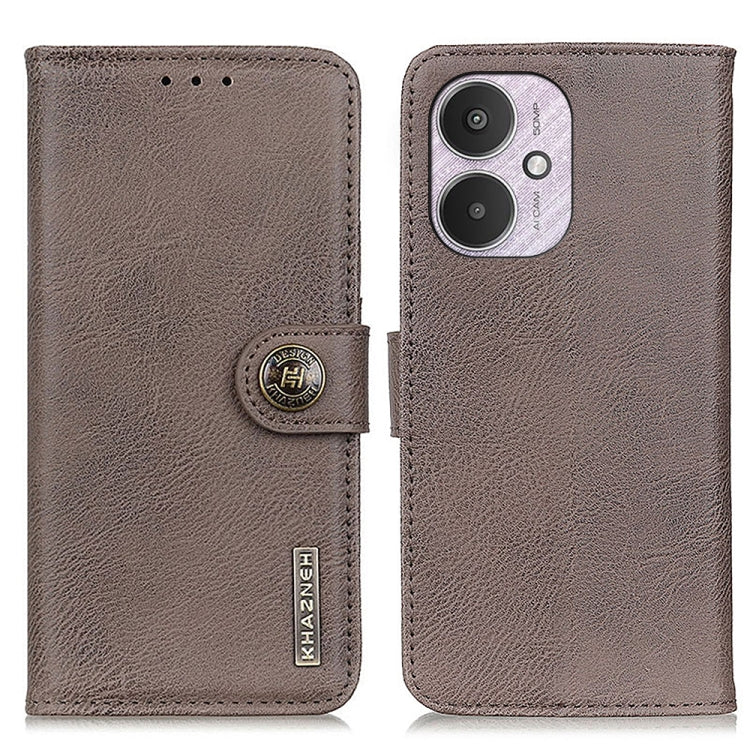 KHAZNEH Cowhide Texture Flip Leather Phone Case, For Xiaomi Poco F6 / Redmi Turbo 3, For Xiaomi Poco F6 Pro, For Xiaomi Redmi K70 5G / K70 Pro 5G, For Xiaomi Redmi Note 13 Pro 4G/Poco M6 Pro 4G, For Xiaomi Redmi 13C, For Xiaomi Redmi Note 13 4G        ...