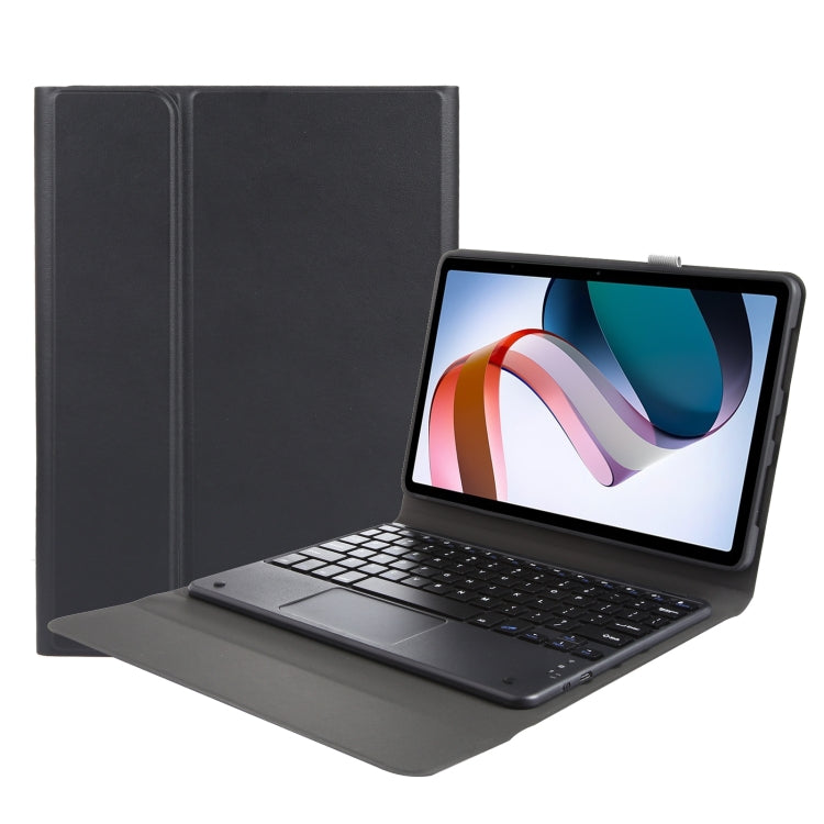 Ultra-thin Bluetooth Keyboard Leather Case with Touchpad, For Xiaomi Redmi Pad SE, For Xiaomi Redmi Pad