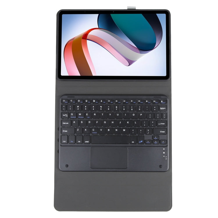 Ultra-thin Bluetooth Keyboard Leather Case with Touchpad, For Xiaomi Redmi Pad SE, For Xiaomi Redmi Pad