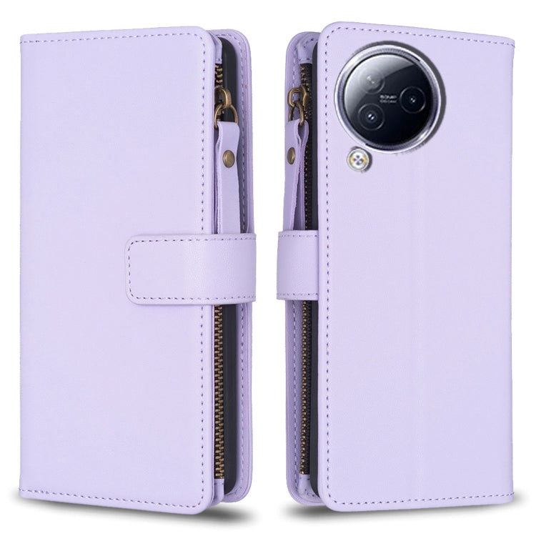 9 Card Slots Zipper Wallet Leather Flip Phone Case, For Xiaomi Poco F5 5G, For Xiaomi Redmi Note 12S 4G, For Xiaomi Redmi Note 12 4G, For Xiaomi Civi 3 5G, For Xiaomi Redmi A1 / A2, For Xiaomi Redmi Note 12 Pro+ 5G Global, For Xiaomi Redmi Note 12 Pro ...