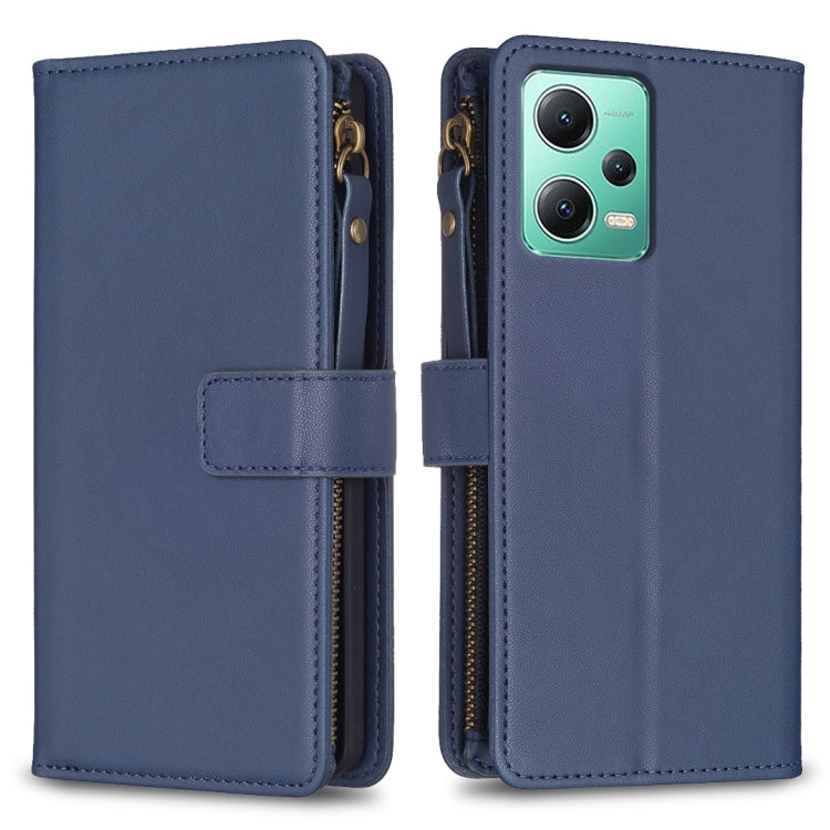 9 Card Slots Zipper Wallet Leather Flip Phone Case, For Xiaomi Poco F5 5G, For Xiaomi Redmi Note 12S 4G, For Xiaomi Redmi Note 12 4G, For Xiaomi Civi 3 5G, For Xiaomi Redmi A1 / A2, For Xiaomi Redmi Note 12 Pro+ 5G Global, For Xiaomi Redmi Note 12 Pro ...