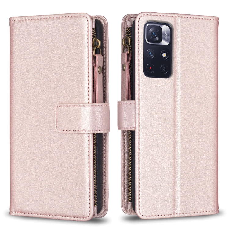 9 Card Slots Zipper Wallet Leather Flip Phone Case, For Xiaomi Poco F5 5G, For Xiaomi Redmi Note 12S 4G, For Xiaomi Redmi Note 12 4G, For Xiaomi Civi 3 5G, For Xiaomi Redmi A1 / A2, For Xiaomi Redmi Note 12 Pro+ 5G Global, For Xiaomi Redmi Note 12 Pro ...