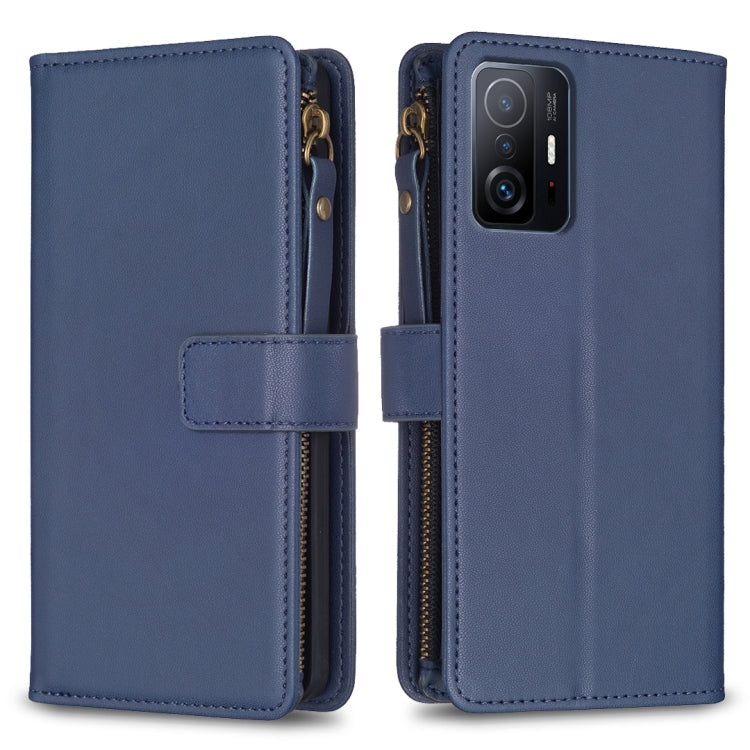 9 Card Slots Zipper Wallet Leather Flip Phone Case, For Xiaomi Redmi 10C, For Xiaomi 12 Pro, For Xiaomi 12, For Xiaomi Redmi Note 11 Pro, For Xiaomi Mi 11T / 11T Pro, For Xiaomi Redmi 10, For Xiaomi Mi 11 Lite, For Xiaomi Redmi Note 10 5G
