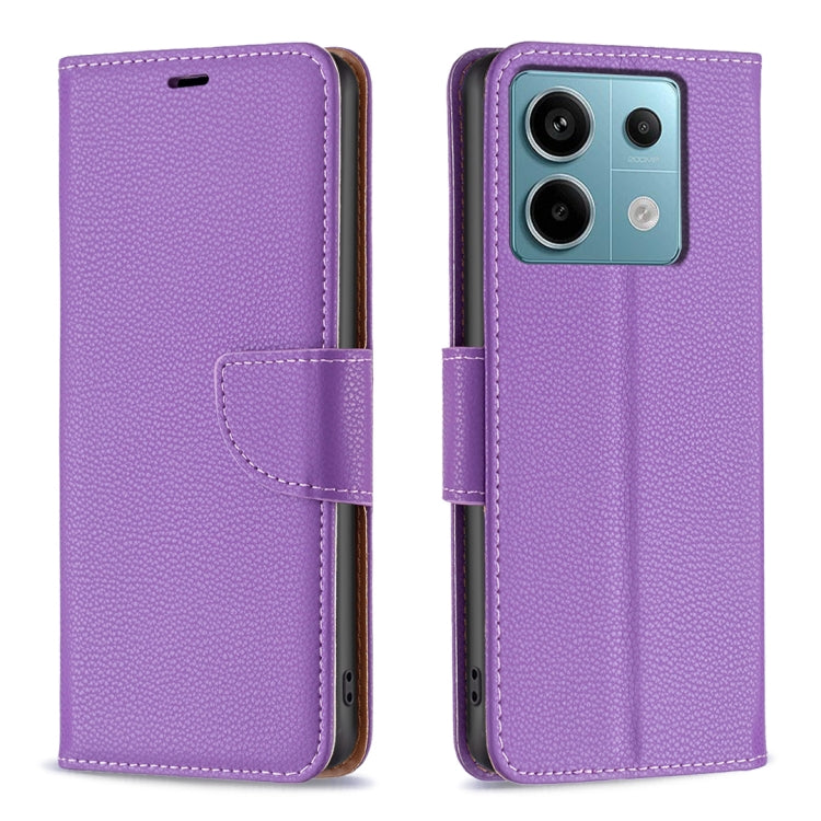 Litchi Texture Pure Color Leather Phone Case, For Xiaomi Redmi Note 13 Pro+ 5G, For Xiaomi Redmi Note 13 Pro 5G