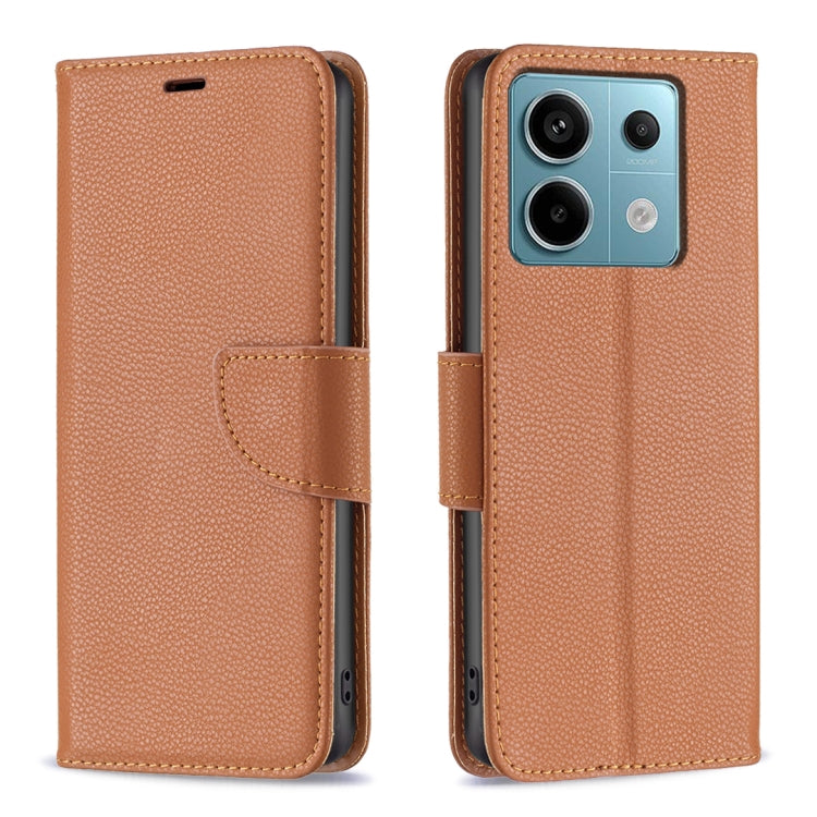 Litchi Texture Pure Color Leather Phone Case, For Xiaomi Redmi Note 13 Pro+ 5G, For Xiaomi Redmi Note 13 Pro 5G