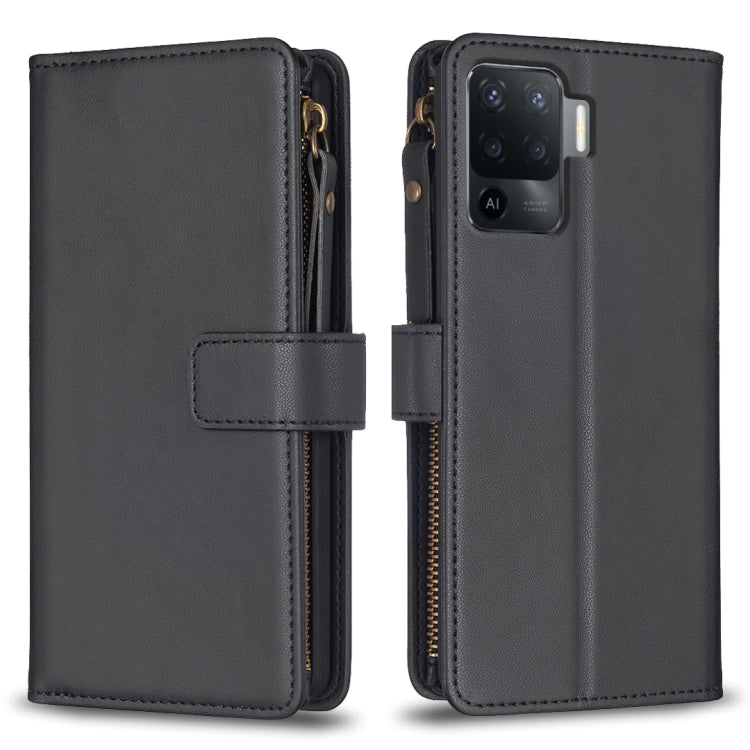 9 Card Slots Zipper Wallet Leather Flip Phone Case, For OPPO Find X6 Pro, For OPPO Find X6, For OPPO A96 5G / Reno7 Z, For OPPO A94 4G / Reno5 F / F19 Pro, For OPPO A94 5G / F19 Pro+ / Reno5 Z 5G, For OPPO A74 5G / A93 5G / A54 5G                      ...