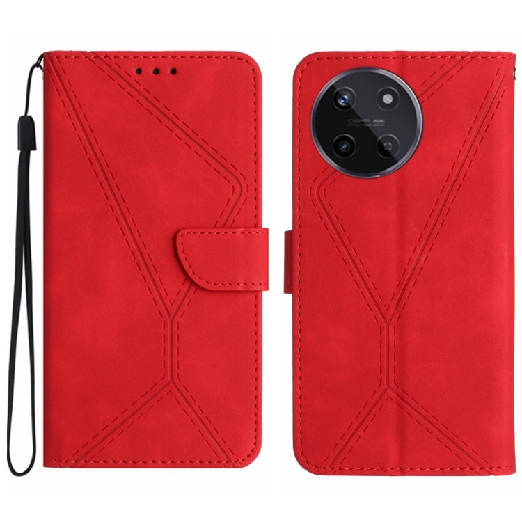 Stitching Embossed Leather Phone Case, For Realme C63 5G, For Realme 12 5G Global, For Realme 12+ Global, For Realme 12 Pro/12 Pro+ Global, For Realme C67 4G, For Realme 11 5G Global, For Realme C53, For Realme 11 4G Global