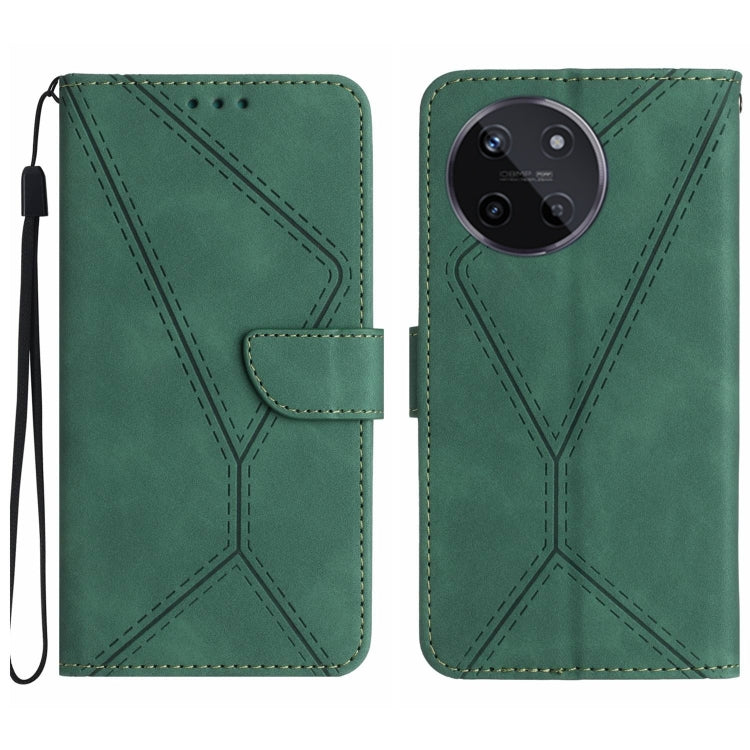 Stitching Embossed Leather Phone Case, For Realme C63 5G, For Realme 12 5G Global, For Realme 12+ Global, For Realme 12 Pro/12 Pro+ Global, For Realme C67 4G, For Realme 11 5G Global, For Realme C53, For Realme 11 4G Global