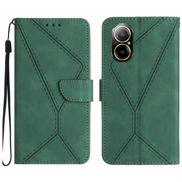 Stitching Embossed Leather Phone Case, For Realme C63 5G, For Realme 12 5G Global, For Realme 12+ Global, For Realme 12 Pro/12 Pro+ Global, For Realme C67 4G, For Realme 11 5G Global, For Realme C53, For Realme 11 4G Global
